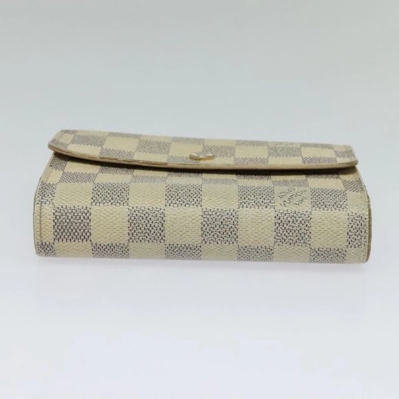 LOUIS VUITTON Damier Azur Portefeuille Alexandra Wallet N63068 LV Auth bs25268 - Picture 7 of 15